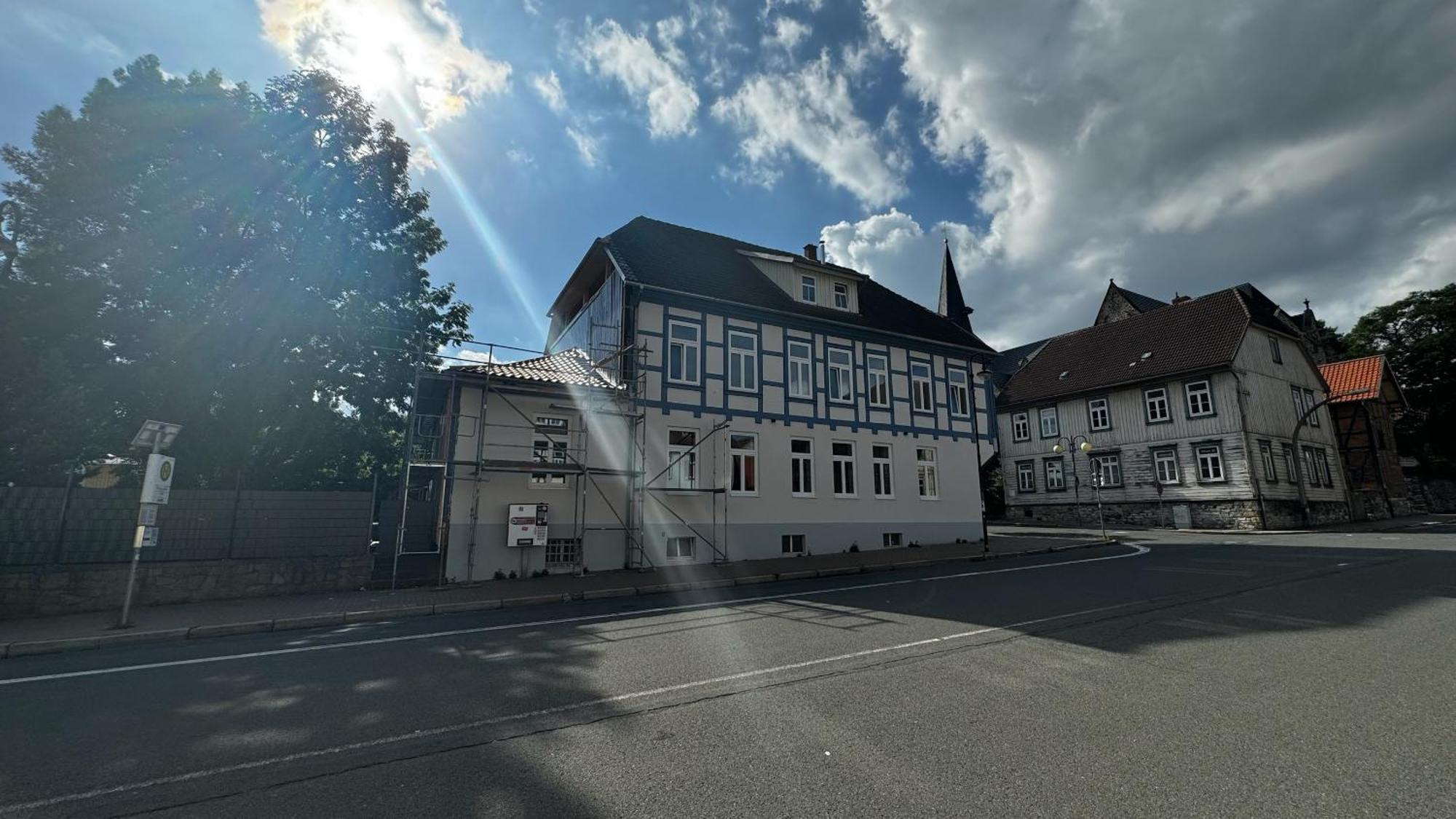 Вилла Gruppen- Und Seminarhaus Schicht Im Schacht Эльбингероде Экстерьер фото